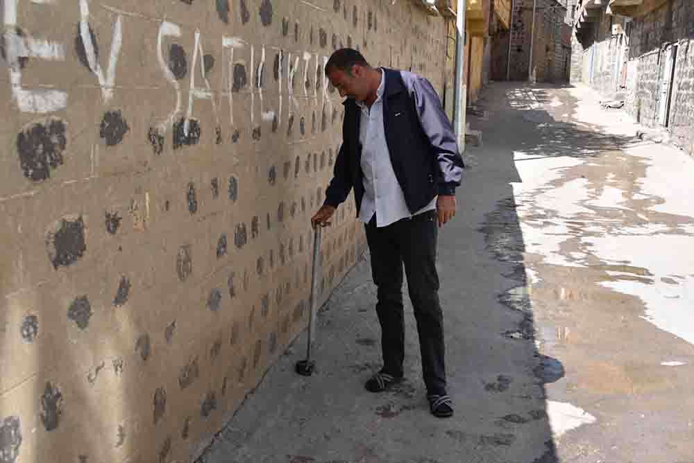 Şanlıurfa'da yangın vanası çalındı