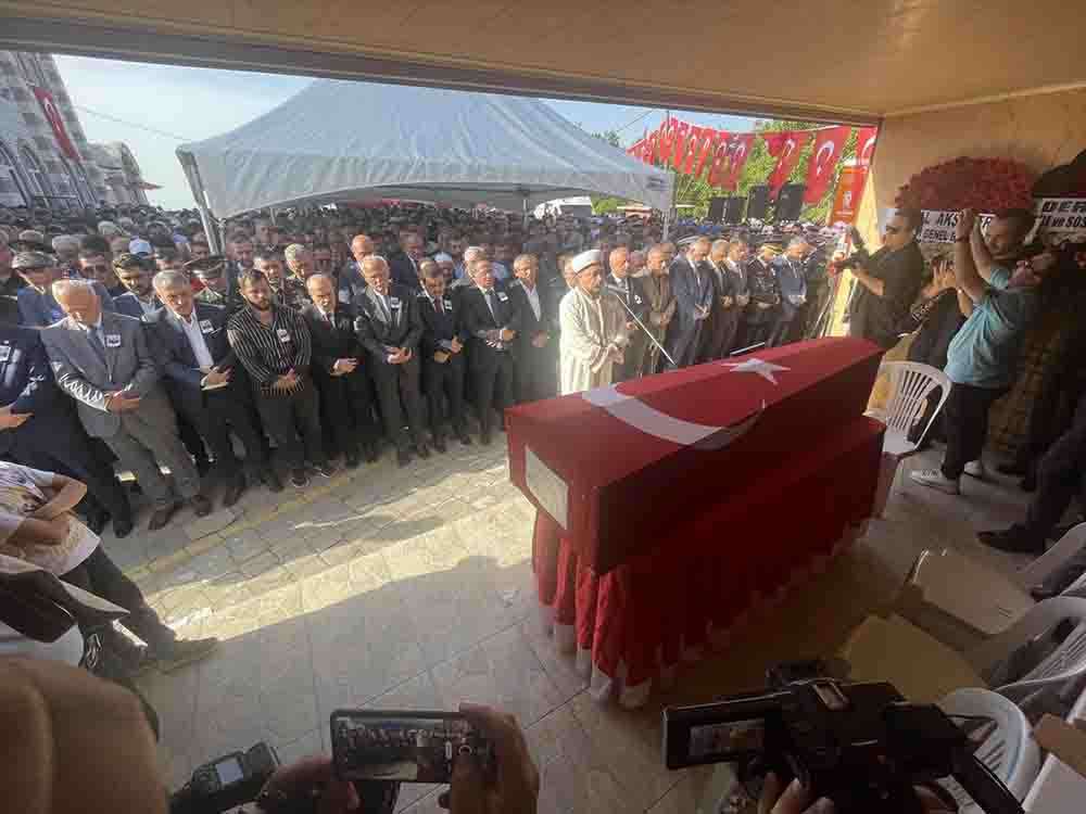 Şehit İslam Sancak Samsun'da son yolculuğuna uğurlandı