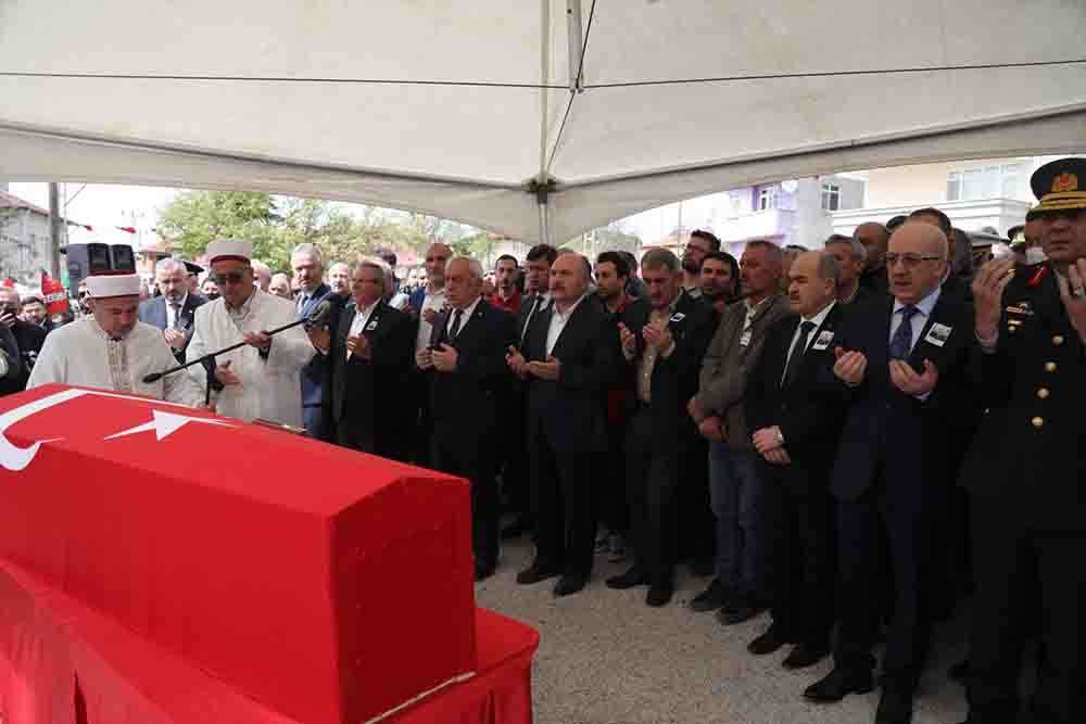 Şehit piyade Uzman Çavuş Kubilay Çon, Samsun'da son yolculuğuna uğurlandı 