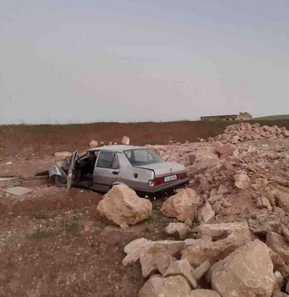 Siirt'te otomobilin devrilmesi sonucu 3 kişi yaralandı