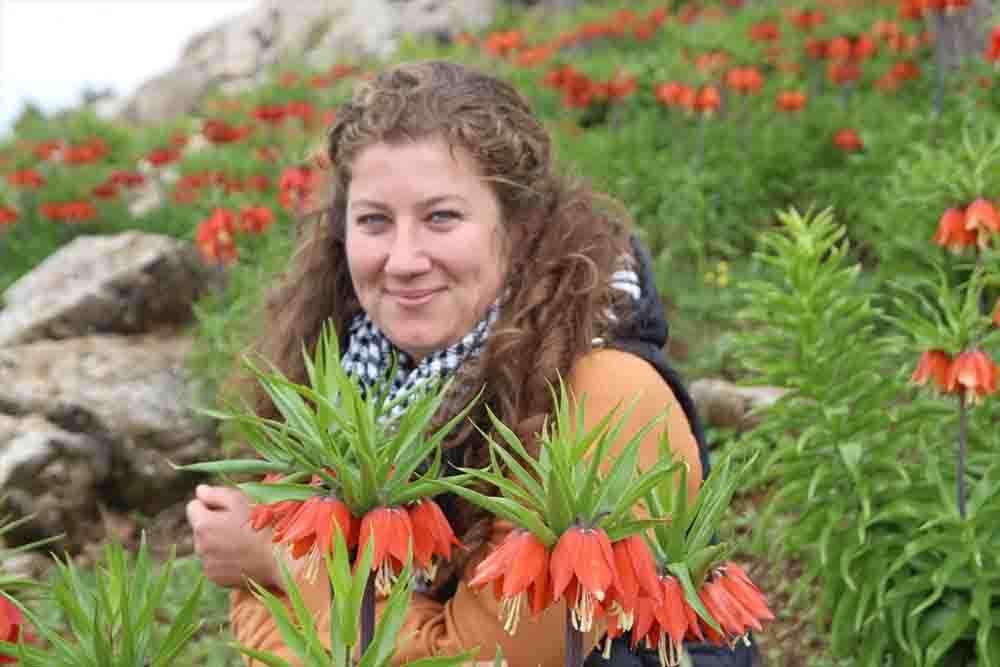 Ters laleler Batman'da doğaya renk kattı