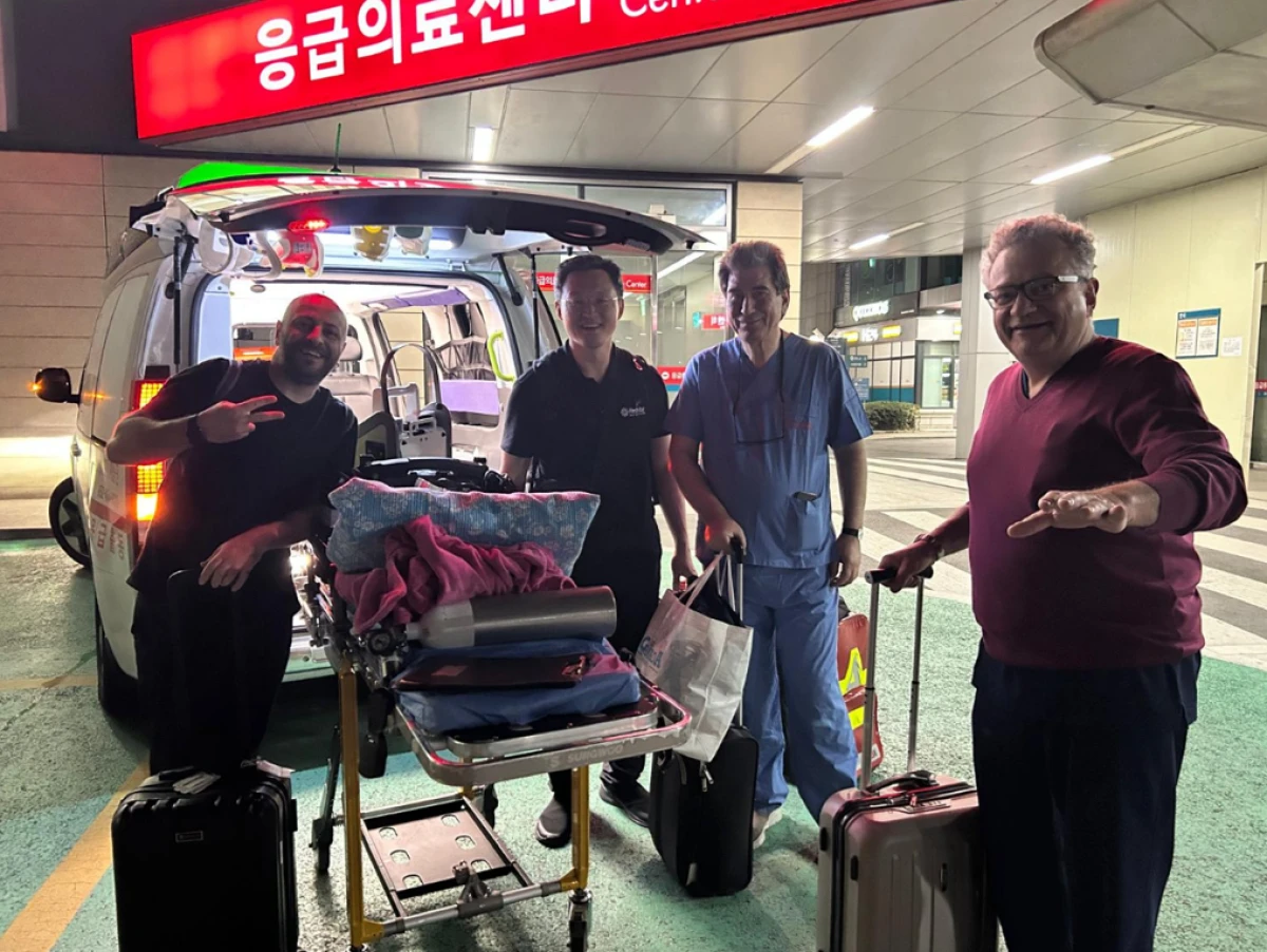 Türkiye'de Tek: Üsküdar Üniversitesi Perfüzyon Ekibi, Kıtalararası Kritik Hasta Naklinde Dünya Devi