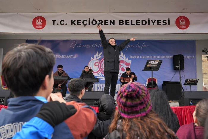 &Uuml;niversiteli Trabzonsporlulardan Ke&ccedil;i&ouml;ren&rsquo;de Coşkulu Horon Festivali