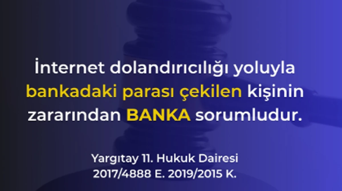 Yargıtay Kararı: Ağır Kusuru Olmayan Müşteri Zararı Bankadan Talep Edebilir