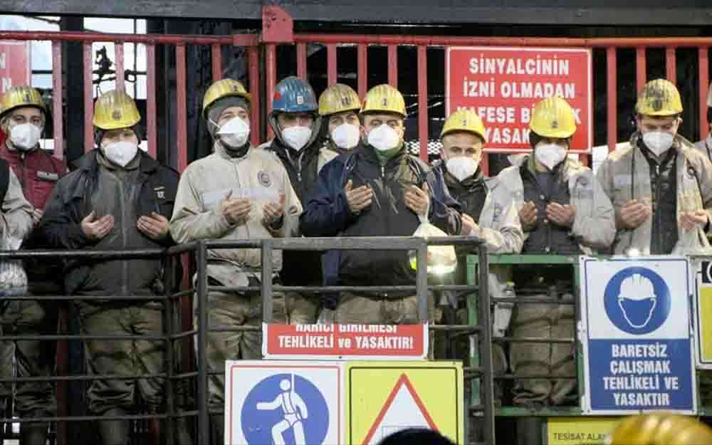 Zonguldak madencileri 18 mart şehitlerini unutmadı 