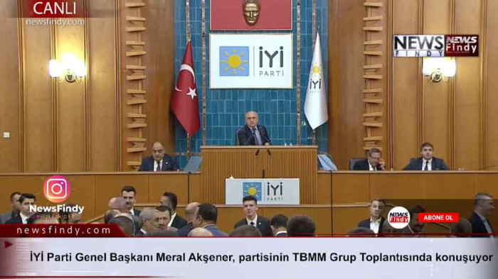 İYİ Parti Genel Başkanı Meral Akşener, partisinin TBMM Grup Toplantısında konuşuyor  11-10-2023