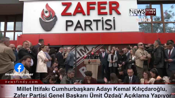 Kemal Kılıçdaroğlu ve Ümit Özdağ' Açıklama Yapıyor