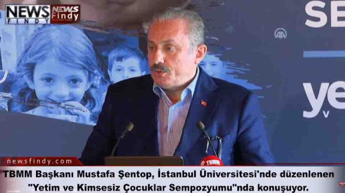 TBMM Başkanı Mustafa Şentop, İstanbul Üniversitesi'nde düzenlenen 