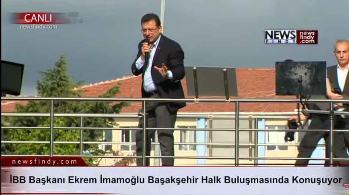 #Canlı - İBB Başkanı Ekrem İmamoğlu Başakşehir Halk Buluşmasında Konuşuyor