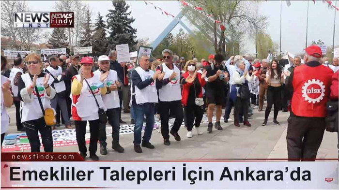Emekliler Talepleri İçin Ankara’da