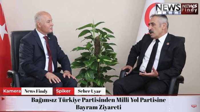 Bağımsız Türkiye Partisinden Milli Yol Partisine Bayram Ziyareti