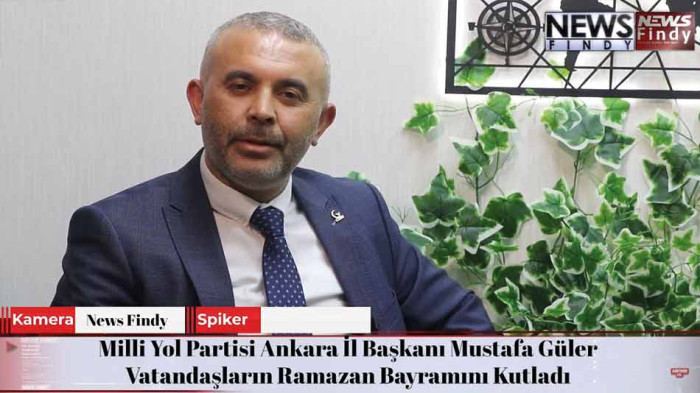Milli Yol Partisi Ankara İl Başkanı Mustafa Güler Vatandaşların Ramazan Bayramını Kutladı