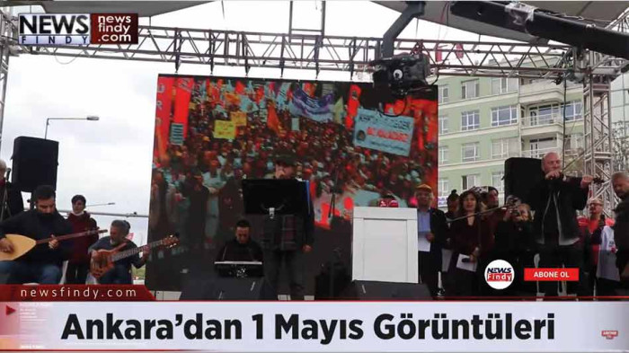 Ankara'da 1 Mayıs Coşkusu - Grup Kibele Konseri - 1 Mayıs Marşı