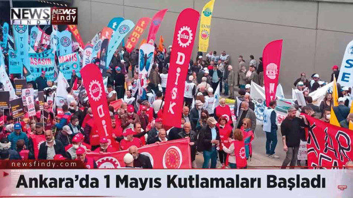 Ankara'da 1 Mayıs Kutlamaları Başladı