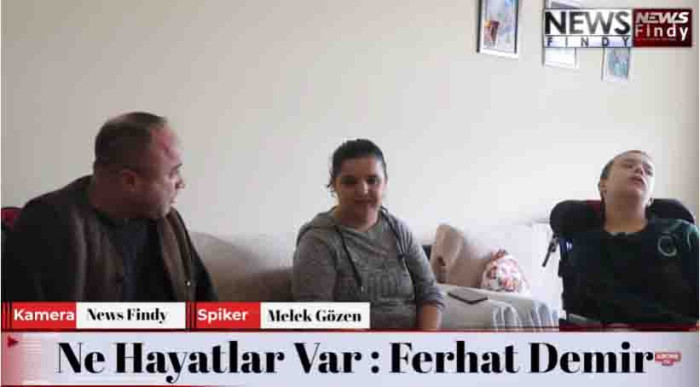 Ne Hayatlar Var : Serebral Parsi Hastası 16 yaşındaki Furkan Demir’in Evine Konuk